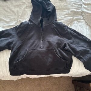 lululemon hooded scuba half zip sweatshirt